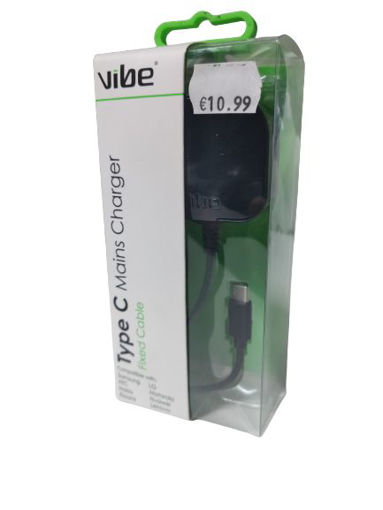 Picture of VIBE TYPE C 1 AMP CHARGER BLK